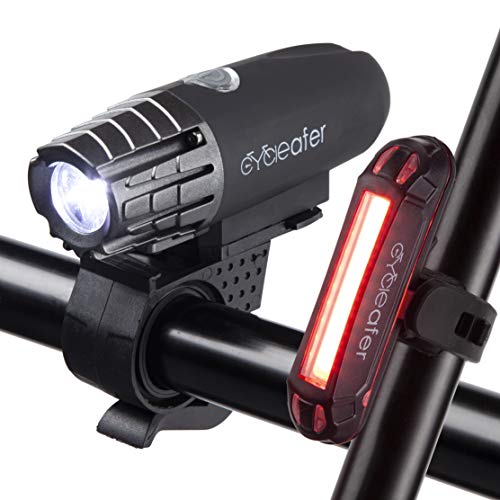 LED iluminación para bicicleta set bicicleta luz USB fahrad faros luz trasera