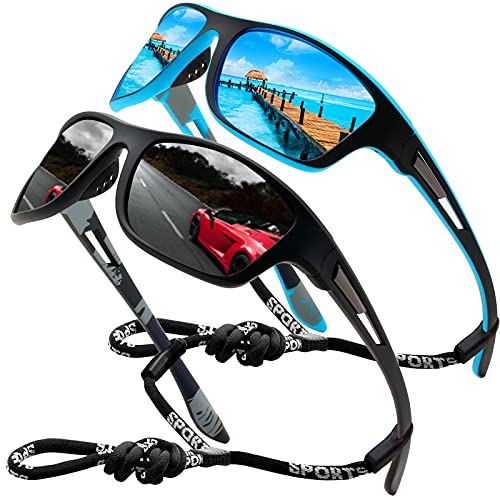 ATTCL Gafas de sol polarizadas Hombres Mujeres con verano al aire libre Conducir pesca Montañismo Gafas 